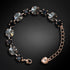 Apyrankė "Vorteks II (Jet Hematite)" su Preciosa™ kristalais